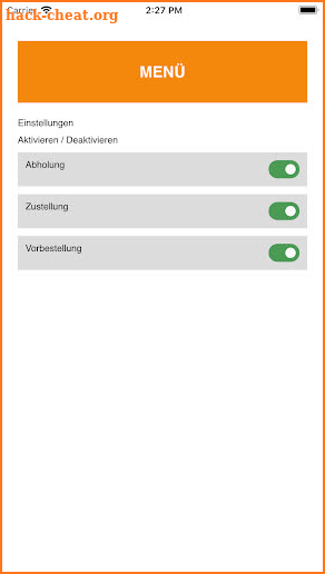 JH Design - Verwaltung screenshot