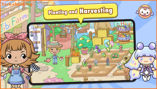 Jibi Land : Town My pet farm screenshot