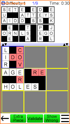 Jigsaw Crossword + screenshot