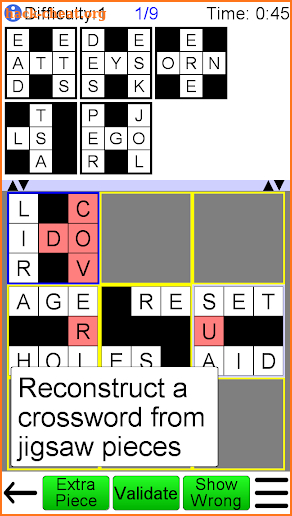 Jigsaw Crossword + screenshot