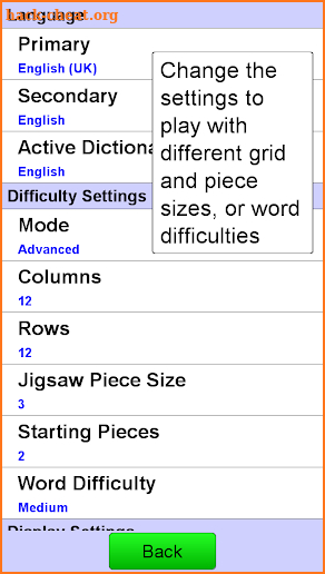 Jigsaw Crossword + screenshot