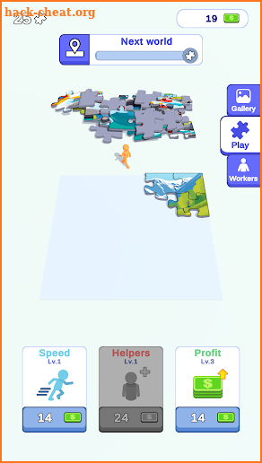 Jigsaw Idle screenshot