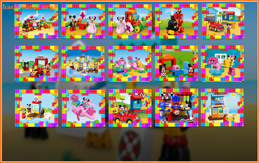 Jigsaw Mickey lego Kids screenshot