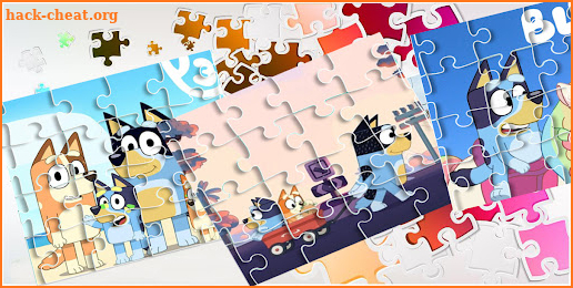 Jigsaw Puzzle Bluey Games screenshot