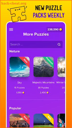 Jigsaw Puzzle Magic 🧩 Delightful Puzzle Game screenshot