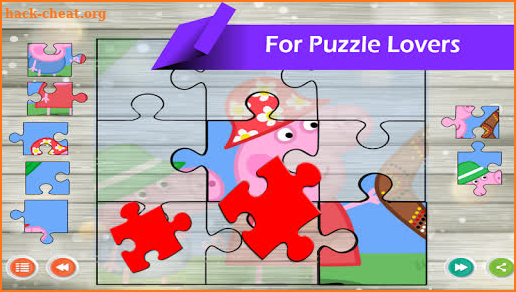 Jigsaw puzzle - peppa pig screenshot