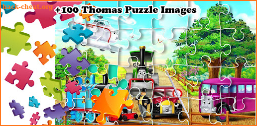 Jigsaw Puzzle Thomas Train Games screenshot
