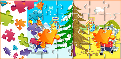 Jigsaw Puzzle Wolfoo Family screenshot