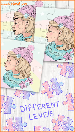 Jigsaw puzzles for girls screenshot