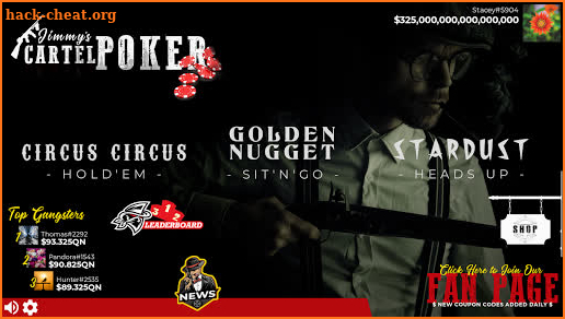 Jimmy's Cartel Poker screenshot