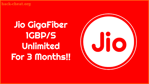 Jio GigaFibre Registration - GigaFibre Broadband screenshot