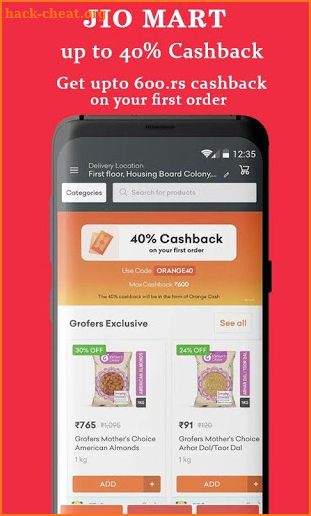 JioMart Kirana App - Grocery Shopping Guide 2020 screenshot