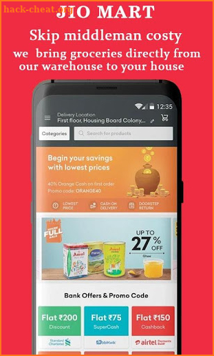 JioMart Kirana App - Grocery Shopping Guide 2020 screenshot
