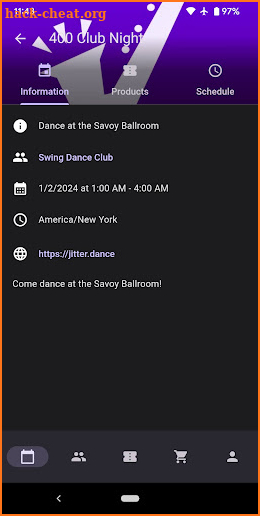 Jitter: Dance Events screenshot