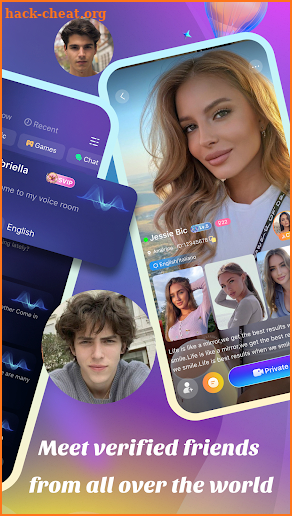 Jiveez-Video Chat & Voice room screenshot