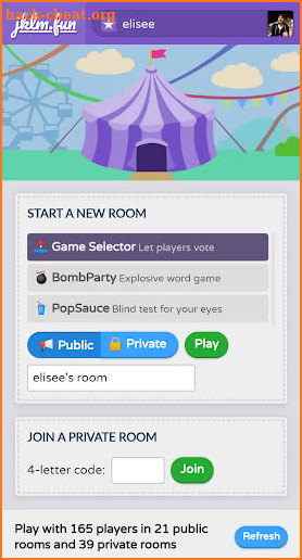 JKLM.FUN Party Games screenshot