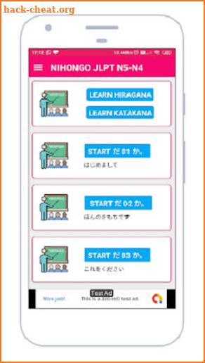 JLPT N5 - N4  日本語  Pro. screenshot