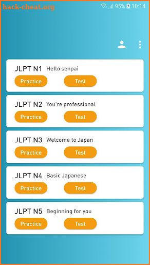JLPT Test - Japanese Test (N5-N1) screenshot