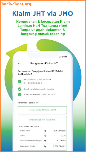 JMO (Jamsostek Mobile) - Klaim screenshot