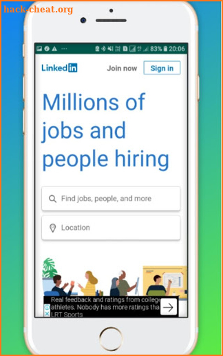 Job Search App : quickr, linkedin, indeed jobs screenshot