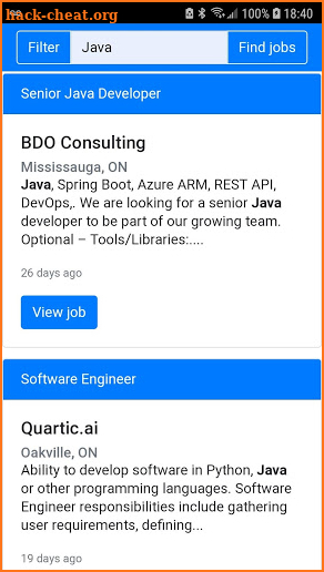 Job Search Locally screenshot