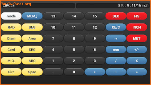 Jobber X Pro Calculator screenshot