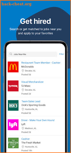 Jobcase screenshot