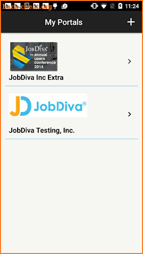 JobDiva MyTime screenshot