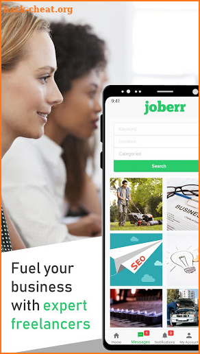 Joberr - Freelance Services screenshot