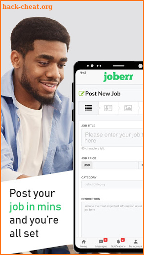 Joberr - Freelance Services screenshot