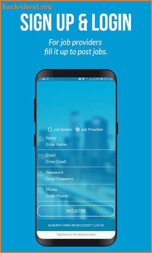 Jobs Search screenshot