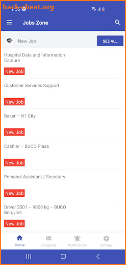 Jobs Zone screenshot
