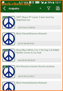 Jobs,sale by craigslist browser screenshot