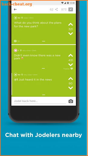 Jodel - The Hyperlocal App screenshot