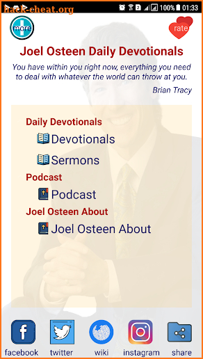 Joel Osteen Daily Devotional screenshot