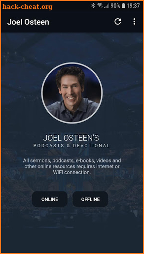 Joel Osteen's Podcasts & Devotional screenshot