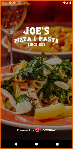 Joe's Pizza & Pasta screenshot