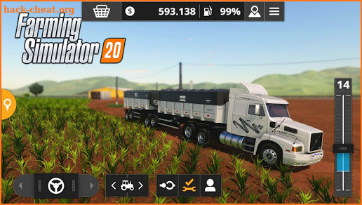 Jogo de Fazenda Farming Simulator 2020 Android screenshot