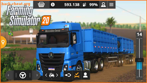 Jogo de Fazenda Farming Simulator 2020 Android screenshot