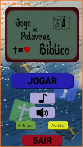 Jogo de Palavras Bíblico screenshot