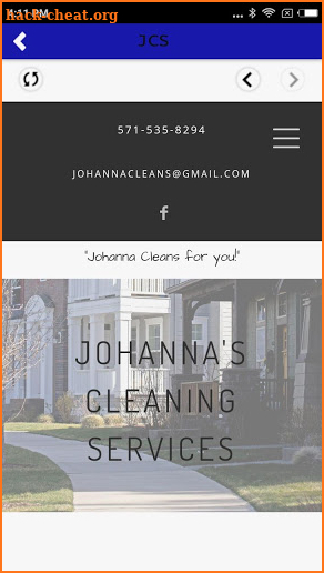 Johannas Cleaning Services screenshot