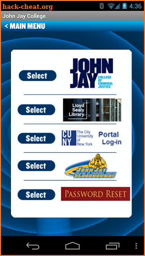 John Jay College - CUNY App screenshot