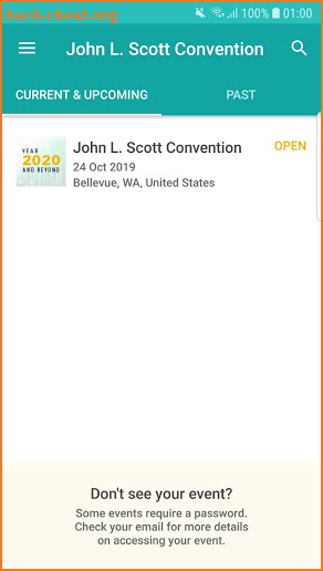 John L. Scott Convention screenshot