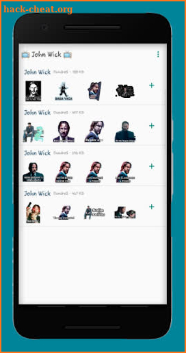 John Wick Stickers for WhatsApp screenshot