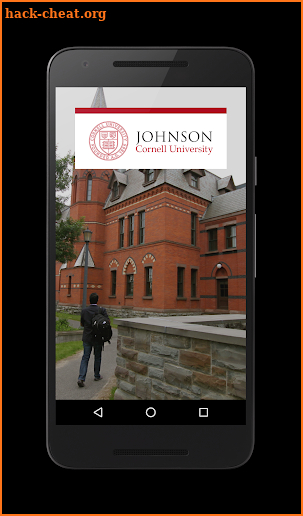 Johnson at Cornell University screenshot