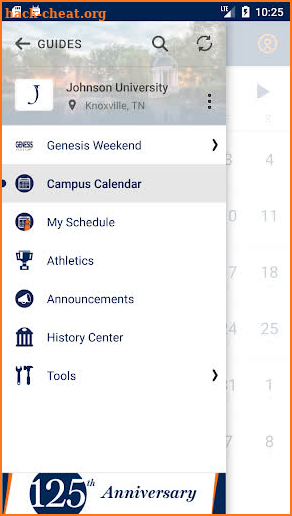 Johnson University screenshot