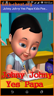 Johny Johny Yes Papa Rhyme screenshot
