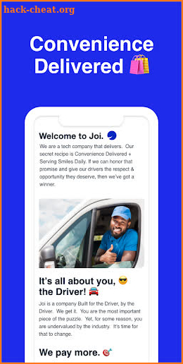 Joi Driver screenshot
