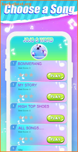 Jojo Piano Tiles With Siwa screenshot