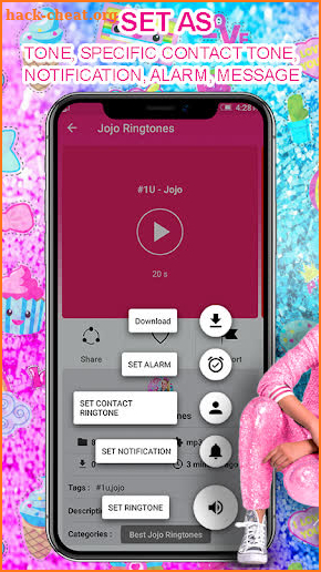 Jojo Ringtones Jojos Music Song Ringtones screenshot